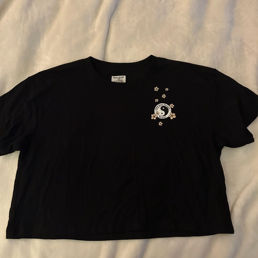 Brand new black crop top